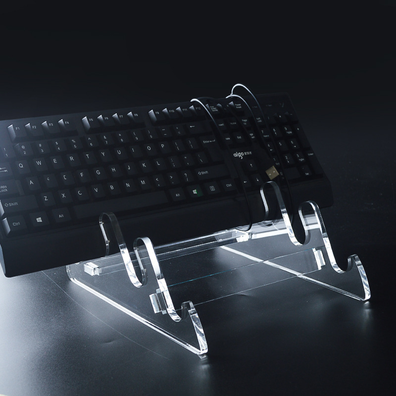 transparent acrylic keyboard stand