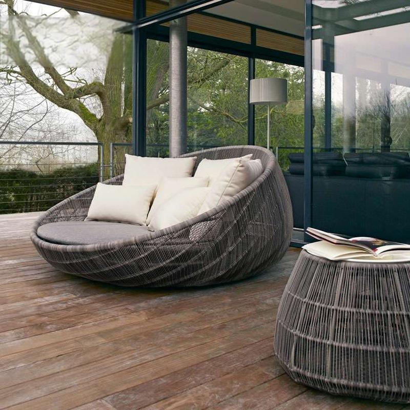 outdoor rattan sofa